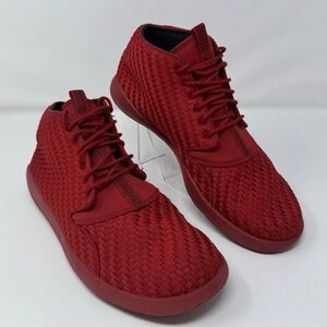 Nike Jordan Eclipse Chukka Sneakers Mens 11.5 Red Basketball Gym 2016 881453-601